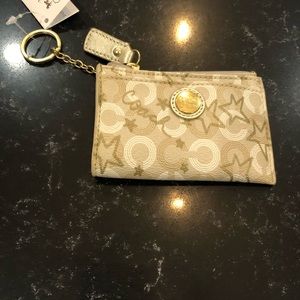 Key chain credit card holder